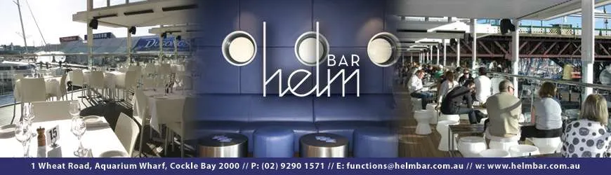 Sydney Bars & Pubs: Helm bar